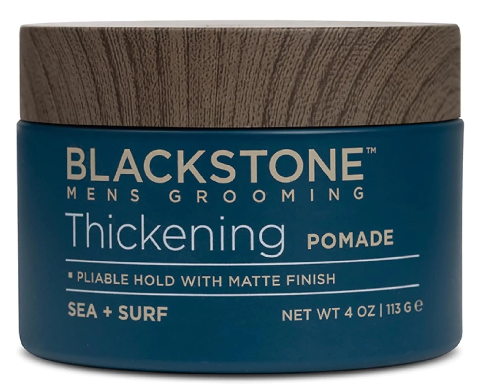 Hair Thickening Pomade - Pliable Hold with Matte Finish | Made in USA Sea + Surf Scent (4 Oz)